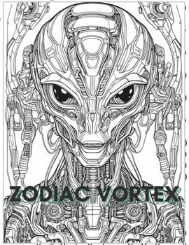 Paperback Coloring Book for Adults Zodiac Vortex Book
