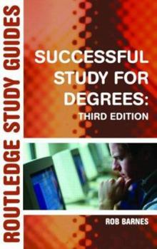 Paperback Successful Study for Degrees Book