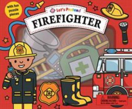 Board book Let's Pretend: Firefighter Set: With Fun Puzzle Pieces Book