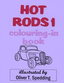 Hot Rods 1 Colouring-in Book