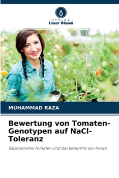 Paperback Bewertung von Tomaten-Genotypen auf NaCl-Toleranz [German] Book