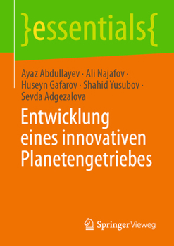 Paperback Entwicklung Eines Innovativen Planetengetriebes [German] Book