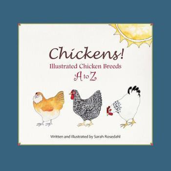 Paperback Chickens! Illustrated Chicken Breeds A to Z Book