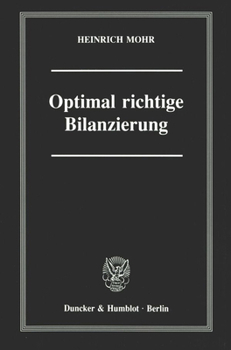 Paperback Optimal Richtige Bilanzierung [German] Book