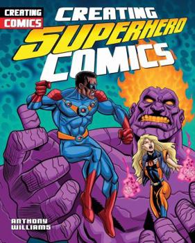 Library Binding Creating Superhero Comics Book