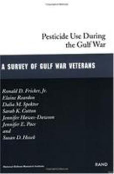 Paperback Pesticide Use During the Gulf War: A Survey of Gulf War Veterans Book