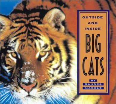 Hardcover Outside and Inside Big Cats Book