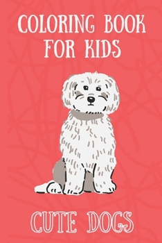 Coloring book of dogs