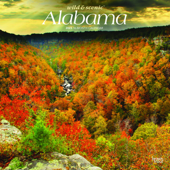 Calendar Alabama Wild & Scenic 2023 Square Book