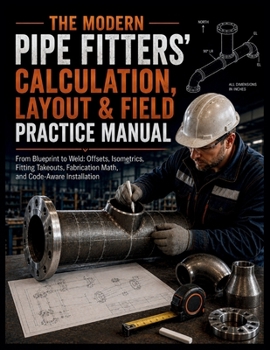 Paperback The Modern Pipe Fitters' Calculation, Layout & Field Practice Manual: From Blueprint to Weld: Offsets, Isometrics, Fitting Takeouts, Fabrication Math, Book