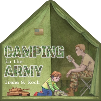 Board book Camping in the Army Book