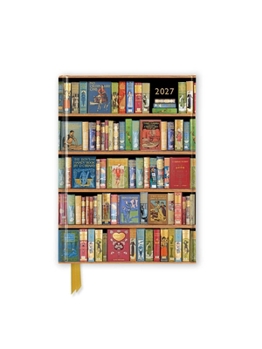 Misc. Bodleian Libraries: Bookshelves 2027 Luxury Pocket Diary Planner - Week to View Book