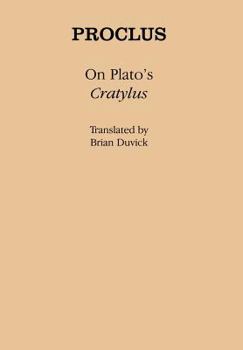 Hardcover On Plato's "cratylus" Book