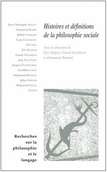 Paperback Histoires Et Definitions de la Philosophie Sociale [French] Book