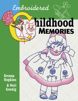 Paperback Embroidered Childhood Memories Book
