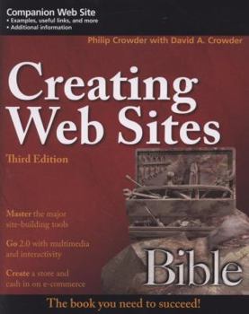Paperback Creating Web Sites Bible Book