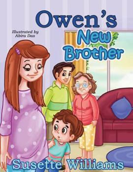 Paperback Owen's New Brother: Brown Hair Book