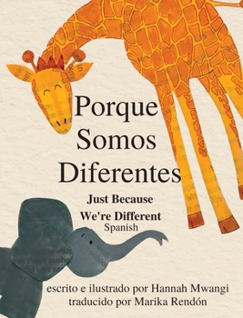 Hardcover Porque Somos Diferentes [Spanish] Book