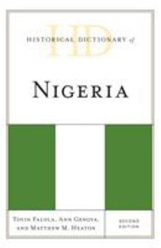 Hardcover Historical Dictionary of Nigeria Book