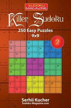 Paperback Killer Sudoku - 250 Easy Puzzles 9x9 Book