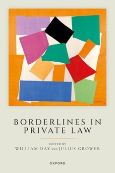 Hardcover Borderlines in Private Law Book