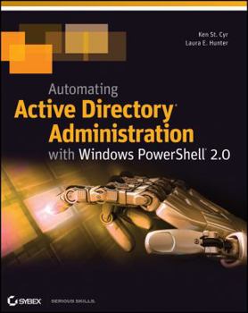 Paperback Automating Active Directory Administration with Windows Powershell 2.0 Book