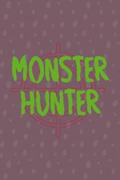 Monster Hunter: Notebook Journal Composition Blank Lined Diary Notepad 120 Pages Paperback Purple Bubble Monster C