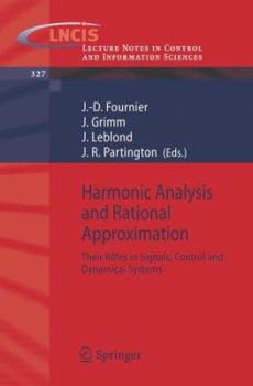 Paperback Harmonic Analysis and Rational Approximation: Their Rôles in Signals, Control and Dynamical Systems Book