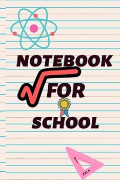 Notebook for School : 120 white paper lined for writing,Lined Workbook for Teens Kids Students Girls for Home School College for Writing Notes. size (6*9): for kids