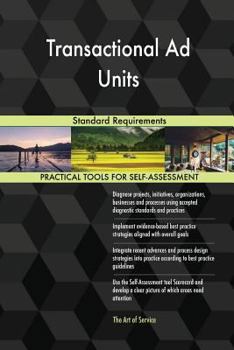 Paperback Transactional Ad Units Standard Requirements Book