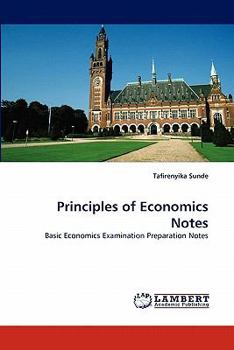 Paperback Principles of Economics Notes Book