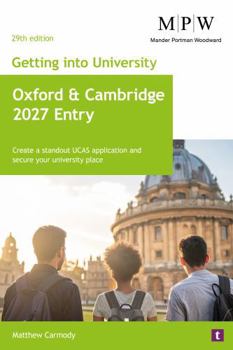 Paperback Getting into University: Oxford and Cambridge 2027 Entry Book