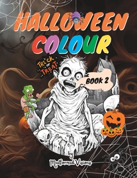 Paperback Halloween Colour: Book 2 of 2 Book