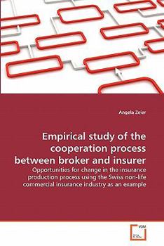Paperback Empirical study of the cooperation process between broker and insurer Book