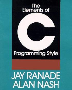 Paperback The Elements of C Programming Style Book