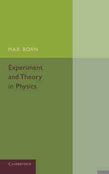 Paperback Experiment and Theory in Physics Book