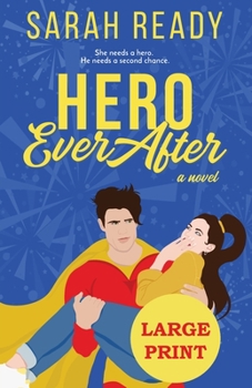 Paperback Hero Ever After [Large Print] Book