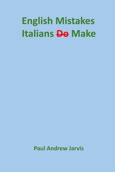 Paperback English Mistakes Italians Make Book