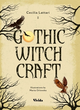 Hardcover Gothic Witchcraft Book