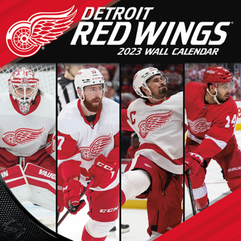 Unknown Binding Detroit Red Wings 2023 12x12 Team Wall Calendar Book