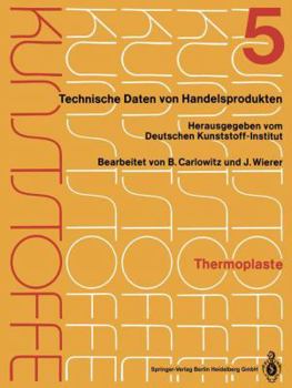 Paperback Thermoplaste: Merkblätter 1601-2000 [German] Book