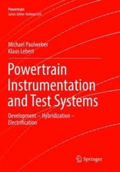 Paperback Powertrain Instrumentation and Test Systems: Development - Hybridization - Electrification Book