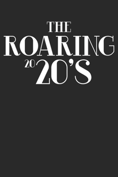 The Roaring 20's: This Art Deco Roaring 20's is the perfect Notebook or Journal Gift for the New Year. 2020 Gift