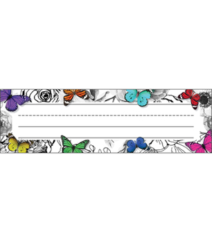 Misc. Supplies Woodland Whimsy Name Plates Book