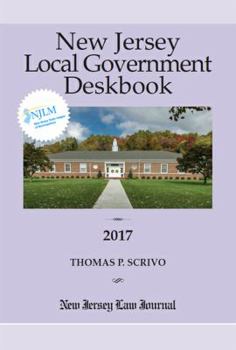 Paperback New Jersey Local Government Deskbook 2017 Book