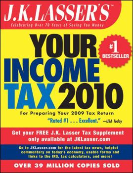 Paperback J.K. Lasser's Your Income Tax: For Preparing Your 2009 Tax Return Book