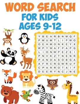 Word Search For Kids Ages 9-12: Kindergarten to 1st Grade, Search & Find Words, and More!