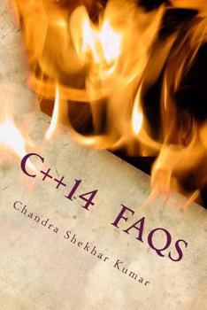 Paperback C++14 FAQs Book