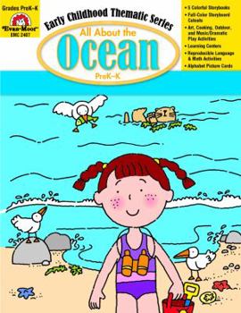 Paperback All about the Ocean: Prek-K Book