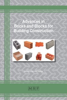 Paperback Advances in Bricks and Blocks for Building Construction Book